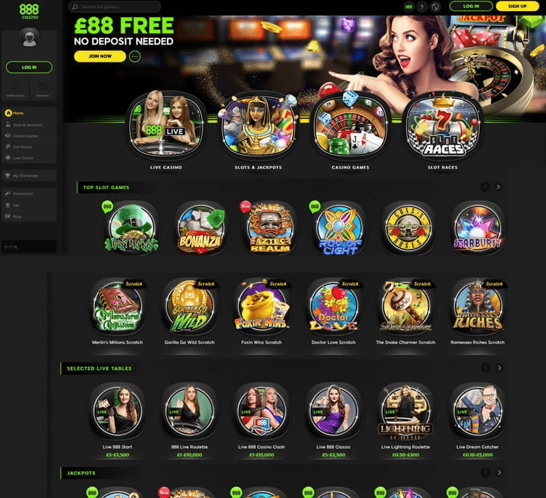 888 Casino Login