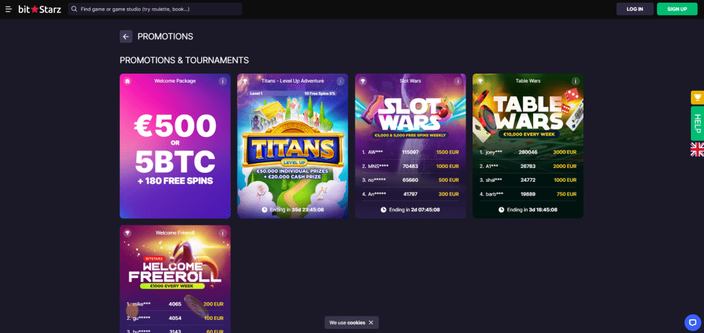 BitStarz Casino Login