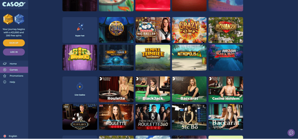 Casoo Casino Login