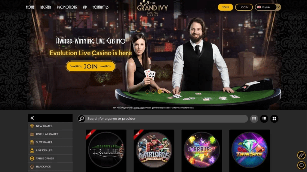 Grand IVY Casino Review