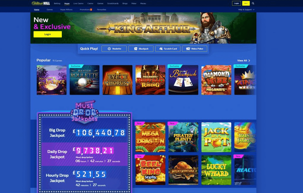 William Hill Casino Login